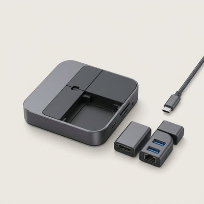 Nuvellisse™ PortNest Modular USB-C Desk Hub