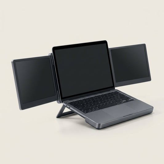 Nuvellisse™ ViewDock Foldable Dual-Screen Laptop Extender